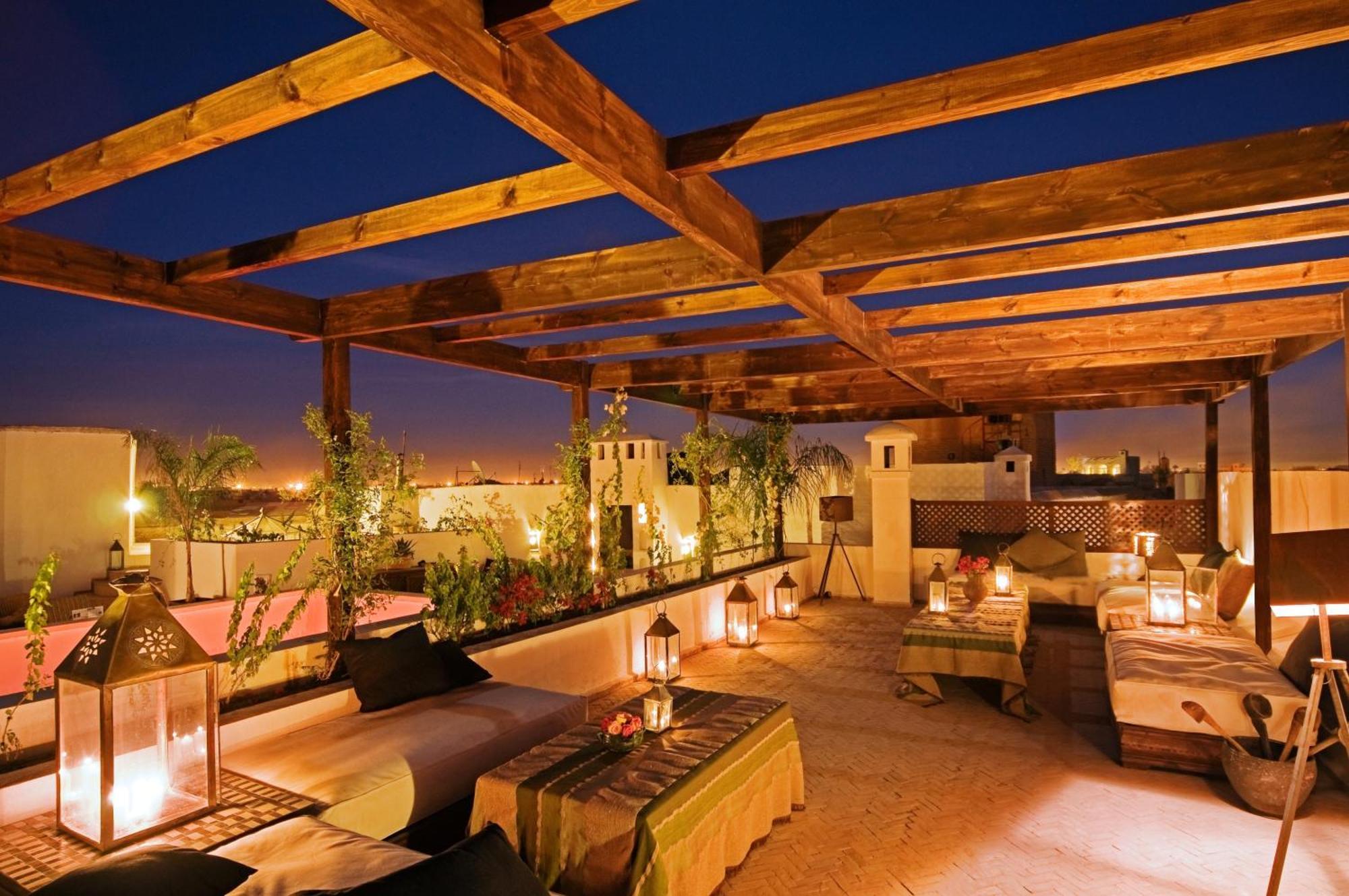 Riad Capaldi Marrakesh Bagian luar foto
